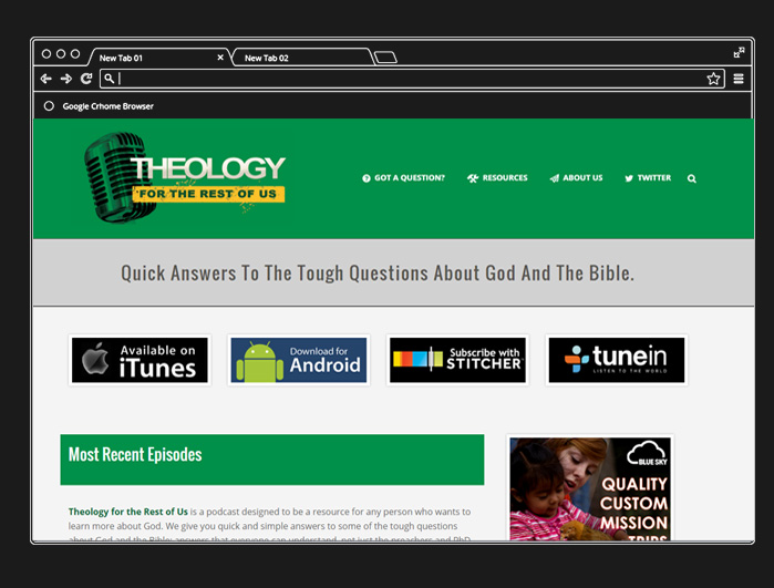 Theology For the Rest of Us Podcast